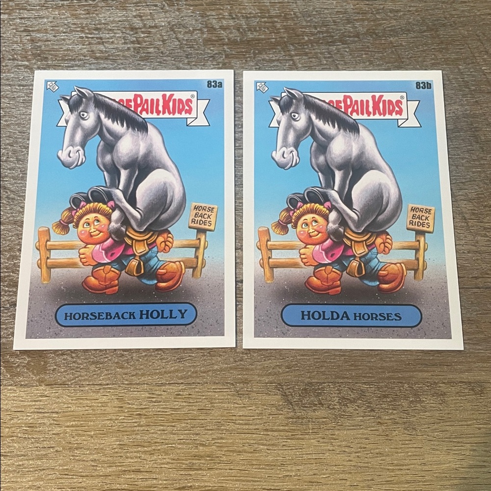 ✨10/$10 GPK SALE✨ Garbage Pail Kids GPK Go on Vacation Base 83a and 83b
